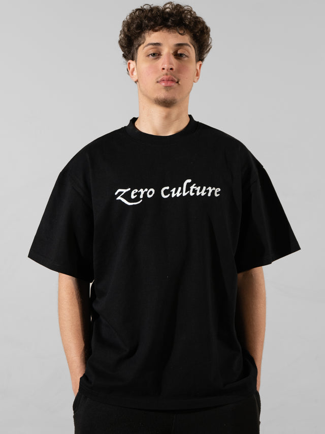 Zero culture 1of1 tees - Black