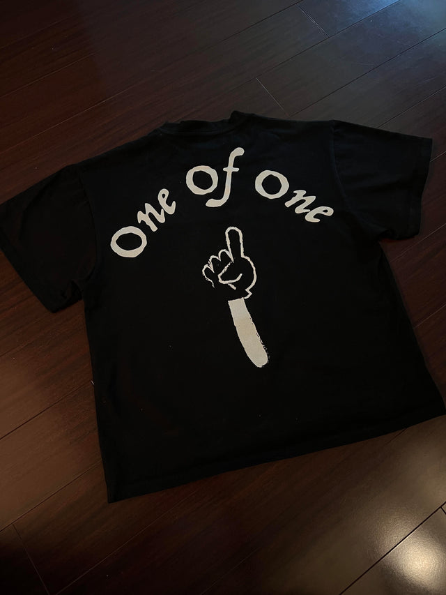 Zero culture 1of1 tees - Black